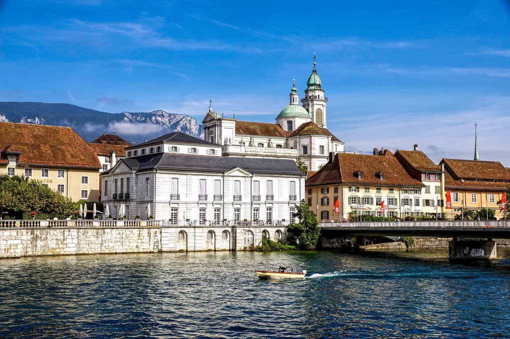 vue de soleure en suisse