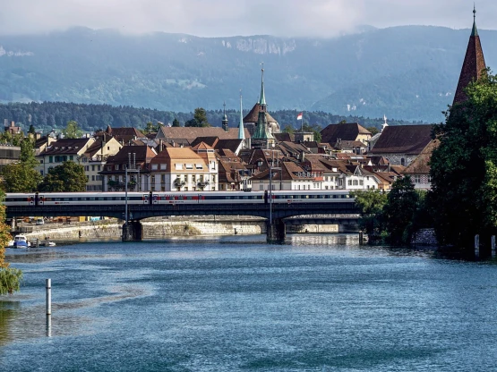 Village de Soleure en Suisse